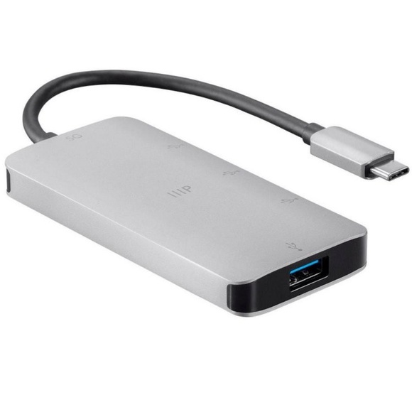 NWT Monoprice USB-C to HDMI USB 4K@30Hz, with USB-C 100W Power Delivery Adapter - Picture 3 of 8